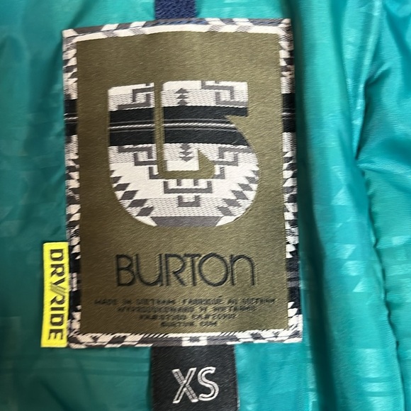 Women’s Burton Dryride Ski Snowboard Jacket Size XS Mutiny Excellent Condition - Picture 14 of 15